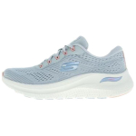 Skechers Arch Fit 2.0 Mugavad Kerged Vastupidavad Hingavad Madalad Jooksukingad Naiste toss Hall 150051-LGMT 35 gray