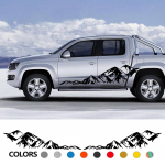 Autokleepsud M&auml;gi Kleebis Volkswagen Amarokile Toyota Hiluxile Dodge RAMile Isuzu Dmaxile GWM Poerile Nissan Navarale Pikapile Dekoratsioon Kleebis Length-150cm