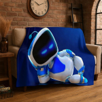 M&auml;ng A-Astro Bot Multikakujuline Robot Pehme Flanellist Tekk, Mugav Tekk Voodi, Diivani, Sohva, Magamistoa, Elutoa, Reisi, Telkimise jaoks 150x200cm