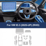 Eell&otilde;igatud auto sisekile VW Volkswagen ID.3 2025 jaoks Auto keskpaneeli navigatsiooniekraan Kriimustusvastane L&auml;bipaistev PPF TPU for VW ID3 2025