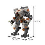 Gobricks BT-7274 Vanguard-klassi Titan Tellised M&auml;ng Titanfall 2 FS-1041 Titan Ehitusplokid NORTHSTAR Titan Tellised M&auml;nguasi Laste Kingitus