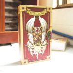 Card Captor Sakura Clow Kaardid 60 tk 1 komplekt Card Captor Sakura Clow Kaardid Cosplay Luksusv&auml;ljaanne Anime Rekvisiit Kingitus M&auml;nguasi Kingituskarp beige