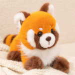 Armas realistlik punane panda pl&uuml;&uuml;sist m&auml;nguasi Pehme kohev t&auml;idisloom lastele t&auml;iskasvanutele Mini punane panda pl&uuml;&uuml;s Kawaii pehme t&auml;idisloom 17cm