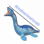 40cm Armas &Uuml;lipehme Plesiosauruse Palusloomad K&otilde;rge Realismiga Nessie Veekoletis T&auml;idisega J&otilde;eloom Lastele Kingitused 40cm sinine