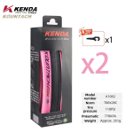 Kenda K1092 Uued Maanteeratta Torke- ja Libisemiskindlad Rehvid &Uuml;likerged Kokkupandavad 700x28c Kountach Elite Roosa K&uuml;lg 2pcs gray