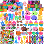 60/120 tk Pop-peo meenekomplekt lastele, Fidget-m&auml;nguasjad goodie-kotti, Aardekasti m&auml;nguasjad, Pinata t&auml;idis, Kingitused klassiruumi auhinnaks