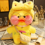 30cm Kawaii Lalafanfan Part Pl&uuml;&uuml;sist M&auml;nguasi Multifilm Lalafanfan Part Nukk Pehme T&auml;idisloom Pl&uuml;&uuml;sist S&uuml;nnip&auml;evakingitused T&uuml;drukutele Lastele 30cm