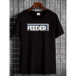 Feeder Vintage Comfort in Sound Tour 2003 Merev&auml;e T-s&auml;rk Suurus M Graafiline Mood Pehme T&auml;navariided Hingav Stiilne Unisex Mugav Vabaaja L must