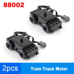 88002 Tellistest m&auml;ngukomplekt Rongimootor -MOC Power Functions Kiirusmootor eds-i jaoks Sobib Rongidele DIY Autodele R&ouml;&ouml;basteele 10254/53401/53400 black