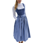 Naiste Vintage Retro Kleit Esinemiseks, T&ouml;&ouml;ks ja Oktoberfestiks XXXL tumesinine v&auml;rv