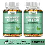 Pslalae piparm&uuml;ndi&otilde;li 50 mg enterokattega pehmekapslid 120 tk &mdash; seedetrakti tugi, igap&auml;evane heaolu, looduslik mugavus 120*2