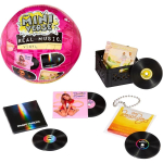 MGA's Miniverse Ehtsa Muusikaga Vin&uuml;&uuml;l-m&uuml;steeriumikotid, Mini m&auml;ngitavad plaadid, 4 vin&uuml;&uuml;lplaati pakis, Kogutavad esemed, Kingitused,Britney Spears,Elton John,TLC black