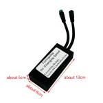Tuningchip Kiiruse Muutmine 4/3 Lite 4 Lite 4 Ultra Elektrirolleri Kiiruseregulaator Reguleeritav Kiirus Lihtne Paigaldus OneSize black