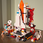 Aerospace Building Blocks 679pcs Space Rocket Launch Center Building Blocks Enli