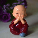 1 tk Armas v&auml;ike kungfu munk Maitreya Buddha vaigu k&auml;sit&ouml;&ouml;
