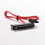 Sas HDd Sff-8482 to Sata Style Sas Ports andmekaabel + 15 kontaktiga toitepistik 50 cm
