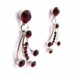 Les Tr&eacute;sors De Lily [J6677] &ndash; disainerk&otilde;rvar&otilde;ngad 'Paradis Floral' punased punane