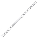 Les Tr&eacute;sors De Lily [L3835] &ndash; meeste h&otilde;bedane &bdquo;Adam&rdquo; roodiumiga kaetud k&auml;ev&otilde;ru &ndash; 21 cm 8 mm h&otilde;be