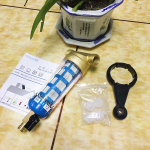 Veefiltrid eesmine puhasti vask plii eelfilter tagasipesu Eemalda rooste saaste setete toru roostevabast terasest keskosa