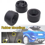 Mootori kaitsekate kummist padjaga mootor kaitsealuse plaadi kummist tihend Ford Focus 2 jaoks 2004 - 2011 4M5G 6A994 AA 1434444