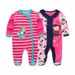 Beebipoiste riided T&uuml;drukute vasts&uuml;ndinud imikute riided Puuvillased p&uuml;ksid riided 12M