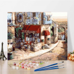 L&otilde;uend numbrite maalimine Digitaalne &otilde;limaal Numbrid &otilde;limaal DIY maal numbrite j&auml;rgi K&auml;sitsi valmistatud 40x50cm no frame