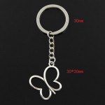 Moodne 30 mm v&otilde;tmehoidja metallist v&otilde;tmehoidja v&otilde;tmehoidja ehted antiikplaaditud &otilde;&otilde;nes liblikas 30x30 mm ripats h&otilde;be