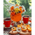 5D Teemantmaaling Lilled Tass Puu ristpistes T&auml;ispuurimise &uuml;mmargune tikandid Mosaiik Kunst Pilt kividest kaunistus Full Round 20x30CM