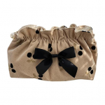 Kosmeetika&uuml;mbris Kulumiskindel suure mahutavusega Kerge moodne kirsi tualett-tarvete kott ilusidurid igap&auml;evaseks kasutamiseks must