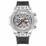 2022. aasta KIMSDUN KELL MEESTE TOIMUBr&auml;ndi luksuskell Teemant l&auml;bipaistev kvarts veekindel v&otilde;rkpunane k&auml;ekell Ms. Prl. Paarikell