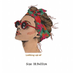 A Level pestavad kleebised T-s&auml;rgile ja teksadele, uued moodsad soojus&uuml;lekande kleebised 18.9x22cm