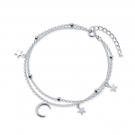 ANENJERY Moon Star keti k&auml;ev&otilde;ru kahekihilised naiste k&auml;ev&otilde;rud peomeheteks