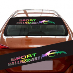 Kriimustuskindel esiklaasi kleebis Racing Sport Vin&uuml;&uuml;l Mittekahanev dekoratiivkleebis