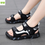 Moodsad poiste suvesandaalid Pehme p&otilde;hjaga libisemiskindlad rannajalatsid T&uuml;drukute sandaalid 28 valge