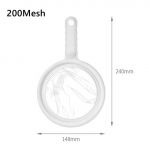 100/200/400 v&otilde;rgusilmaga k&ouml;&ouml;gi p&auml;hklipiimafilter &uuml;lipeen v&otilde;rgus&otilde;el Nailonv&otilde;rgust filtrilusikas sojapiima ja kohvi jogurti s&otilde;ela jaoks 200mesh