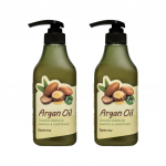 FARM STAY Argan Oil Complete Volume Up Shampoo & Palsam 530ml (3 valikut) 2pcs