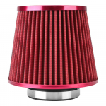 Universaalsed 3-tollised suure vooluga autotarvikud Sport Power Mesh Cone 76MM induktsioonikomplekt k&uuml;lma &otilde;hu sisselaskefilter Auto &otilde;hufiltrid