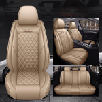 Kvaliteetsed autoistmekatted PU-nahast istmepadi eesmine ja tagumine poolitatud pingikaitse universaalne, sobib veoauto maasturile