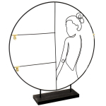 Les Tr&eacute;sors De Lily [A3705] - Disaini fotohoidja  Arty  must - 50 cm (naise siluett) must