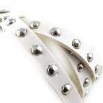 Les Tr&eacute;sors De Lily [R6909] &ndash; valge &bdquo;Authentik&rdquo; nahast k&auml;ev&otilde;ru &ndash; 4 &uuml;mbrist valge