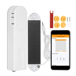 P&auml;ikeseenergial t&ouml;&ouml;tav Zigbee juhtimine nutikate ruloode mootoriga mootoriga kettrulli h&auml;&auml;ljuhtimise vari Zigbee Control US Plug valge