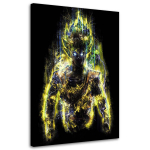 L&otilde;uendiprint Anime 150 Million Power Warrior 40x60 mitmev&auml;rviline