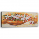 L&otilde;uenditr&uuml;kk Flowers Painting Vase Oranž 90x30 oranž
