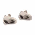 ECF5071 2 tk p&auml;ikesesirmi hoidja kinnitus tugiklambri konks beež 735566854 jaoks Fiat Ducato 250 Peugeot Boxer Citroen jumper 2006