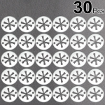 Auto lukustamine Star Seib Kinnitushoidik Kinnitusr&otilde;ngas v&auml;ljalaske needid VW Golf Plus 2004 - 2014 Uus Beetle Polo 9N 6R Transporter T4 T5 30Pcs