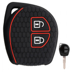 Automaatne kaugjuhtimispuldi v&otilde;tmekohver Suzuki Swift Liana Aerio Jimny Samurai Amagatarai Grand Vitara mootoritele, ainult 2 nupuga silikoonist v&otilde;tmekate must