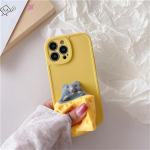 Jaapani armas 3D juustuhamsteri telefoni&uuml;mbris iPhone'ile 13 12 11 Pro Max X Xs Xr 7 8 Plus Se 3 Funny Decompress P&otilde;rutuskindel pehme kate For iPhone XSMax