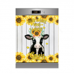 3D loominguline k&auml;sitsi joonistatud naljakad loomad kunstidisain Isekleepuv k&uuml;lmkapp n&otilde;udepesumasina uksekleebis tapeet seinakleebis k&ouml;&ouml;k 45X82cm 18X32inch