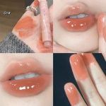 Florette l&auml;bipaistev huuleglasuur Flower Love Jelly Mirror huulepulk veekindel mittenakkuv Cup huulepulk l&auml;bipaistev Korea meik A01