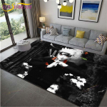 Anime Naruto libisemiskindlad vaibad elutuppa Mugav vaip Pehme p&otilde;randamatt Magamistoa vaibad Matiala Vaibad kodu Suur karvane matt 80cm x 120cm